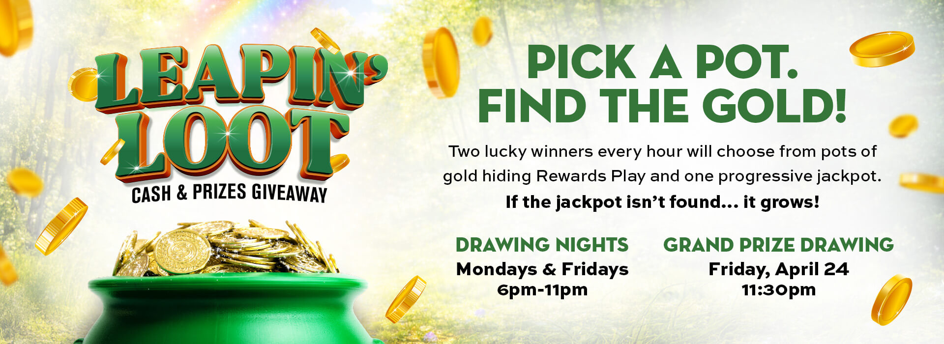 Leapin' Loot Cash & Prizes Giveaway